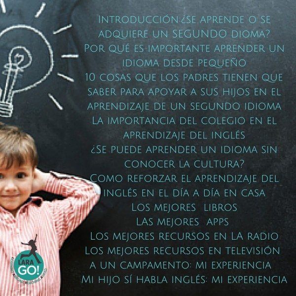 Temario curso madres y padres de niños bilingües